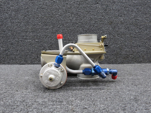 642100-3, 633573-9 Continental GTSIO-520-H Throttle Manifold Assy w Regulator