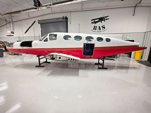 Cessna 421B Fuselage with Bill of Sale, Data Tag, Airworthiness and Logs