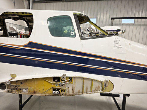 Beechcraft B60 Fuselage with Bill of Sale, Data Tag, Airworthiness, & Logs