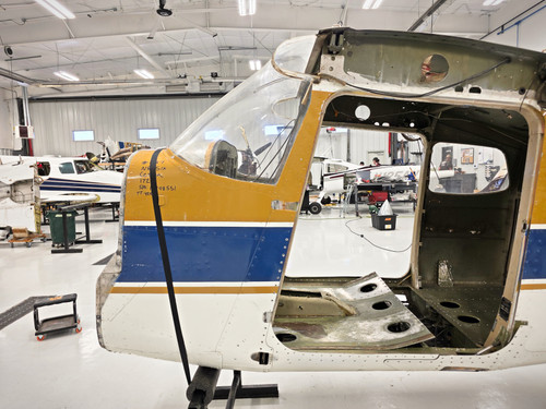 Cessna 172B Fuselage with Bill of Sale, Data Tag, Airworthiness and Logs