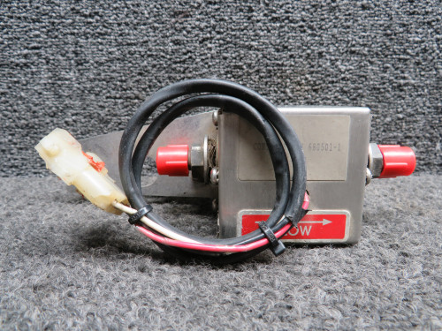 680501CR Shadin Fuel Flow Transducer with Bracket