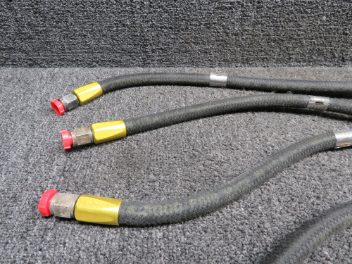 350-4-0150, 350-4-0164, 350-4-0200 Aeroquip Brake Hose Set of 8