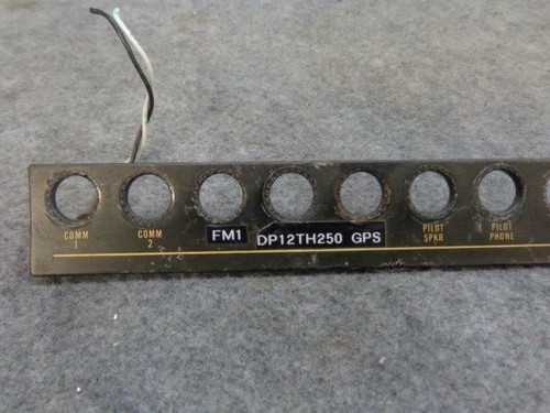 58-380107-61 Beechcraft 58P Avionics Circuit Breaker Panel
