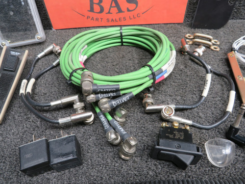 Cirrus SR22 Goodie Bag with Switches, Microphone, Coaxials, Lens, Relays, Etc