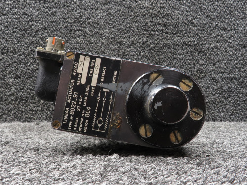 8022-91 Aviac Linear Actuator and Motor Assembly