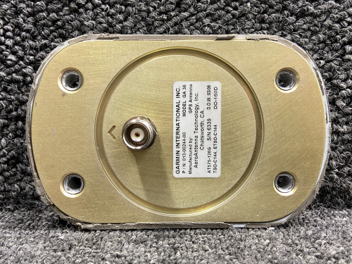 013-00244-00 (Alt: AT575-126G) Garmin, Aero GA-36 GPS WAAS Antenna