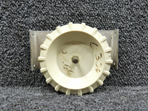 1460317-1, 1460325-1 Cessna 336 Rudder Trim Wheel with Support and Indicator
