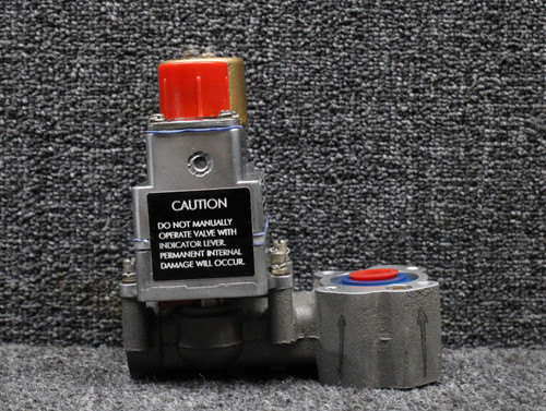 EM424-3 (Alt: 101-389025-3) Electromech Fuel Shutoff Valve Overhauled (28V, 2A)