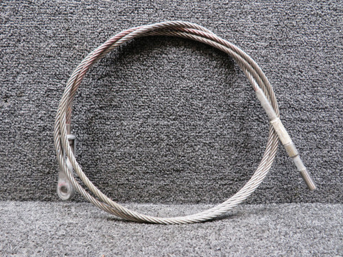 6565007-97 Cessna Citation II Flap Control Upper Cable Assy LH (Length: 66.5”)