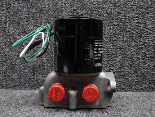 100-524073-3 Beechcraft Flap Motor and Gearbox Overhauled with 8130-3 (28V, 17A)