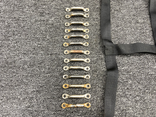 96-534049-23 Beechcraft G58 Baggage Web Assembly with Net & Footman Loops