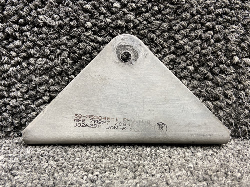 58-555046-1 Beechcraft G58 Air Conditioning Condenser Door Support Bracket