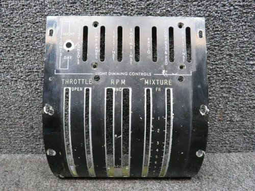 5111572-1 (Use: 5111572-10) Cessna 414 Quadrant Cover Assembly