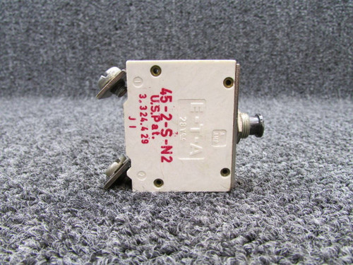 45-2-S-N2-100 ETA Push To Reset Circuit Breaker (100 Amps)