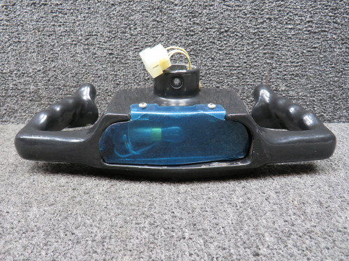 0861326-32 Cessna 414 Co-Pilot Control Wheel Assembly w Mic Switch and Map Light