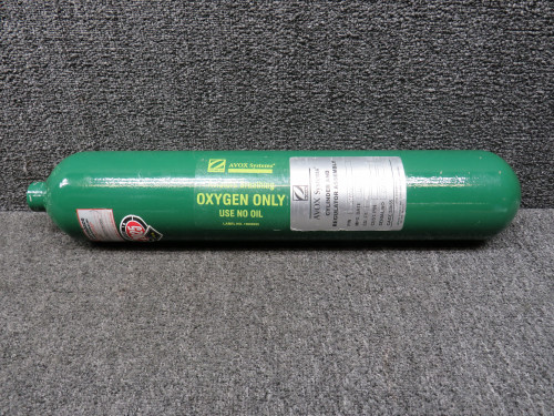 801365-10 (Alternate PN: C166001-0813) Avox Oxygen Bottle Assembly