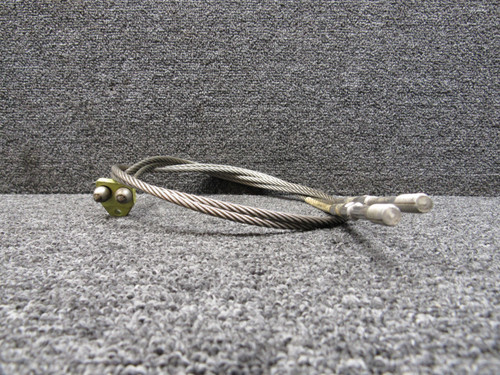 4A-502-10-05 Embrarer EMB-110 Dual Aileron Cable Assy (Length: 37.75”)