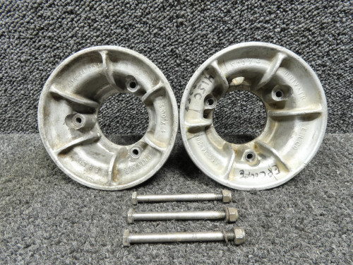 415-34200-202 (Alt: 415-34-204) Univair 5.00-4 Nose Wheel Assembly (Damaged)