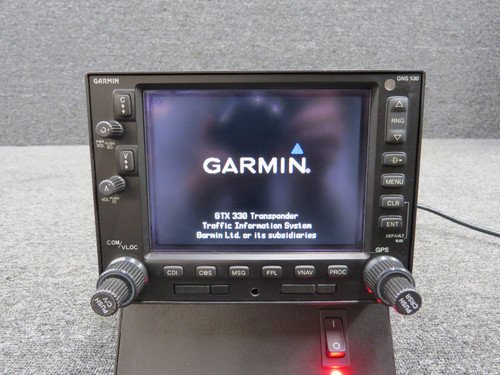 011-01064-40 Garmin GNS-530W WAAS GPS Nav-Comm Unit w Tray, Mods (14-28V) w STC