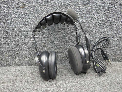 4DLX Classic Flightcom Headphones with Microphone