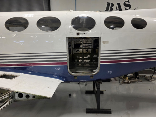 Cessna 421C Fuselage with Bill of Sale, Airworthiness, Data Tag & Logs