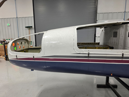 Cessna 421C Fuselage with Bill of Sale, Airworthiness, Data Tag & Logs