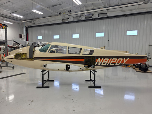 Piper PA30 Fuselage with Bill of Sale, Data Tag, Airworthiness, and Logs