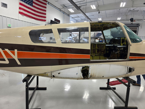 Piper PA30 Fuselage with Bill of Sale, Data Tag, Airworthiness, and Logs
