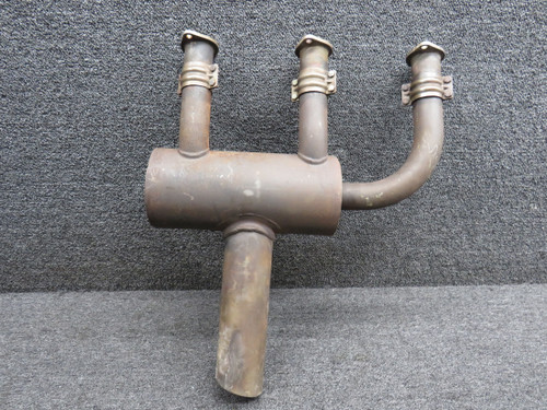 645000-501 Rockwell 114 Exhaust Muffler Assembly LH