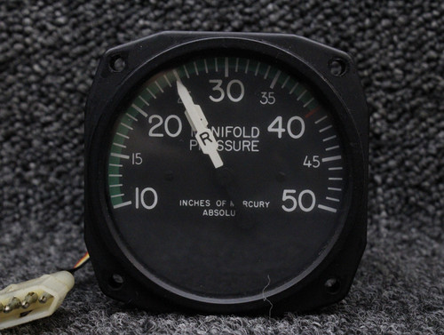 1U028-002-15S (Alt: 37554-0) Edo-Aire Dual Manifold Pressure Indicator (12V)