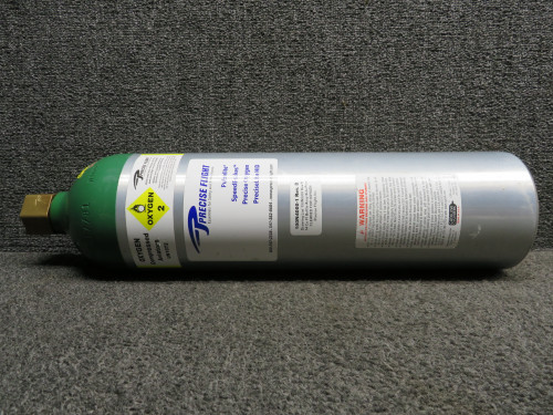 100N4000-1 Precise Flight 14 CF Oxygen Bottle with Distribution Manifold & 8130-3