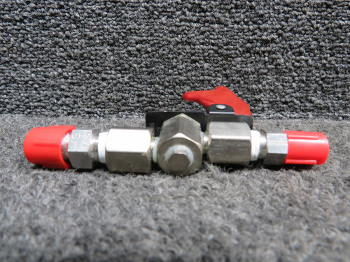 100N0100-1, MS25224-1 Cessna LC41-550FG Oxygen Shut Off Valve with Guard