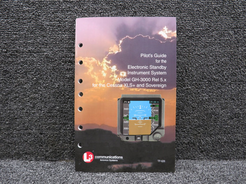 501-1741-2105 L3 Communications 2009 GH-3000 Pilots Guide-Handbook