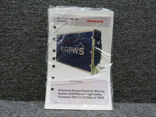 060-4241-000 Honeywell 2010 EGPWS MK-V and MK-VII Pilots Guide Handbook