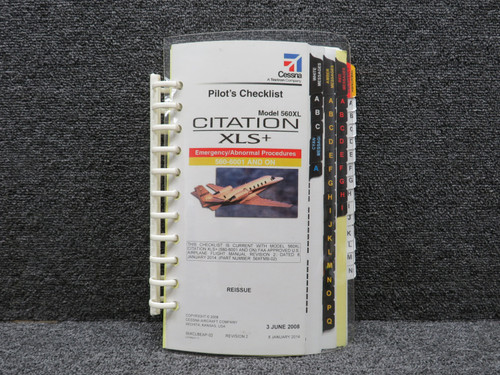 56XCLBEAP-02 Cessna 2008 Emergency-Abnormal Procedures Pilots Checklist