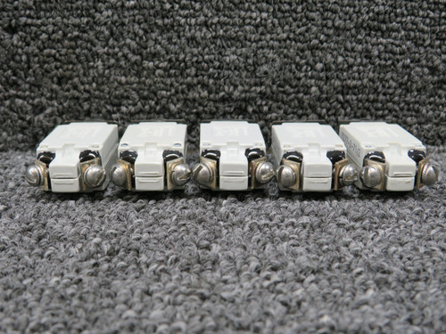 7277-2-7-1-2 Klixon Circuit Breaker Push Switch Set of 5