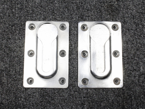 99141-003, 99140-000 Piper PA34-200T Seat Attach Plate Set of 2 with Backplate