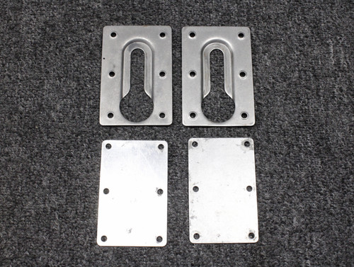99141-003, 99140-000 Piper PA34-200T Seat Attach Plate Set of 2 with Backplate