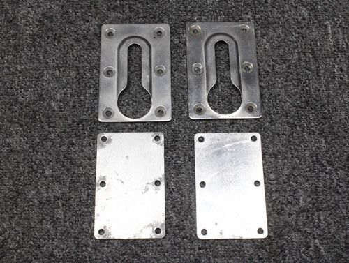 99141-003, 99140-000 Piper PA34-200T Seat Attach Plate Set of 2 with Backplate