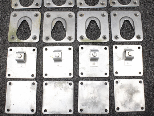 68094-003, 68096-000, 79781-002 Piper PA34-200T Rear Seat Attach Plate Set of 8