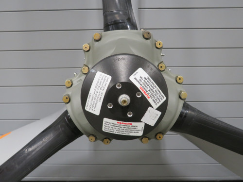 HC-H3YF-1RF Hartzell Three Blade Propeller Hub with Logbook (Prop Struck, Core)