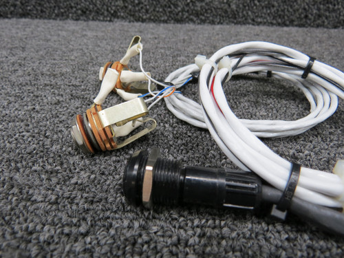 Beechcraft J35 Microphone & Audio Jack with Mount