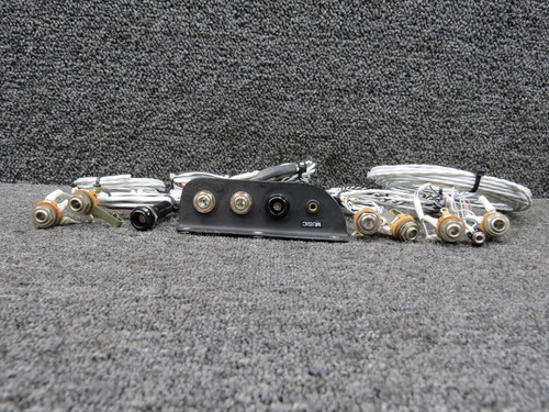 Beechcraft J35 Microphone & Audio Jack with Mount