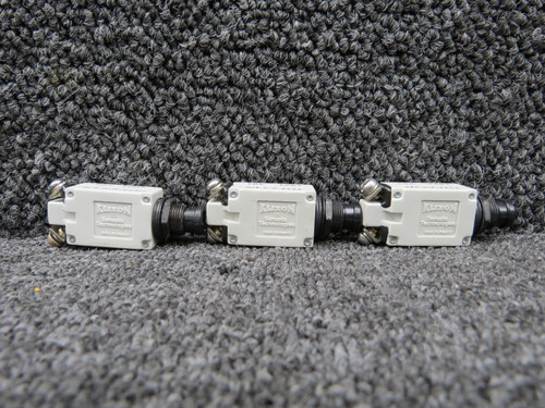 7277-2-2.5 Klixon Push Circuit Breaker Set of 3 (Amps: 2.5)