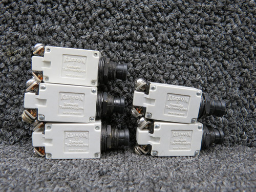 7277-2-7.5 Klixon Circuit Breaker Set of 5 (Amps: 7.5)