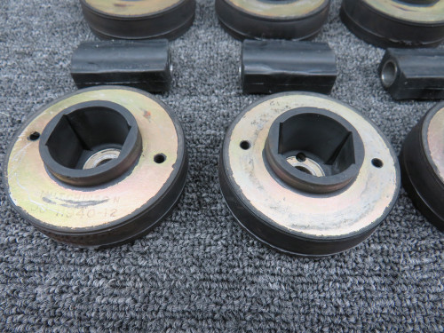 94110-40 (Alt: 00-11940-12) Continental IO-470-D Hutchinson Shock Mount Set of 4