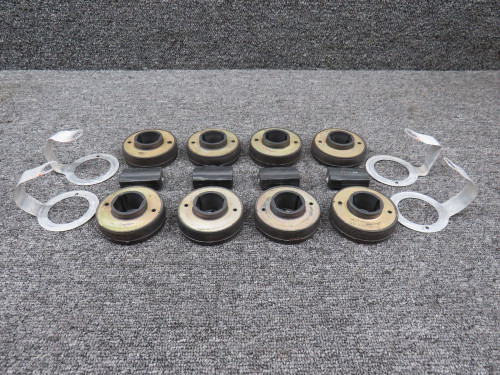 94110-40 (Alt: 00-11940-12) Continental IO-470-D Hutchinson Shock Mount Set of 4