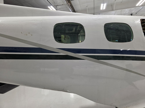 Beechcraft 60 Fuselage with Bill of Sale, Data Tag, Airworthiness, & Logs