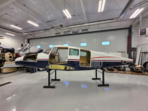 Beechcraft 76 Fuselage with Bill of Sale, Airworthiness, and Logs