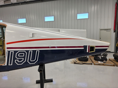 Beechcraft 76 Fuselage with Bill of Sale, Airworthiness, and Logs